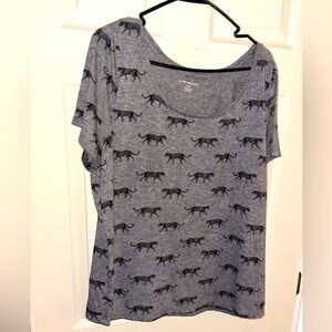 Lane Bryant Animal Print T-shirt. Size 18-20